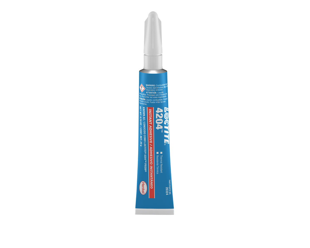 Loctite 4204 Cyanoacrylate Adhesive - 20 g Tube - 26324, IDH:172544