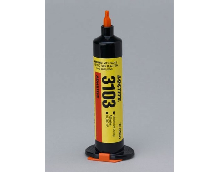 Loctite 3103 Amber One-Part Acrylic Adhesive - 25 ml Syringe - 23691