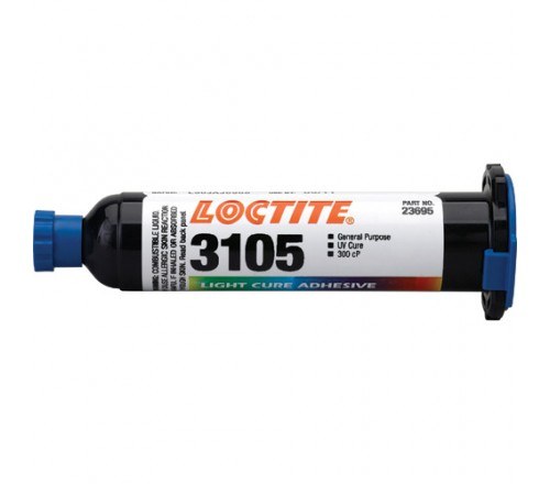 Loctite 3105 Amber One-Part Acrylic Adhesive - 25 ml Syringe - 23695