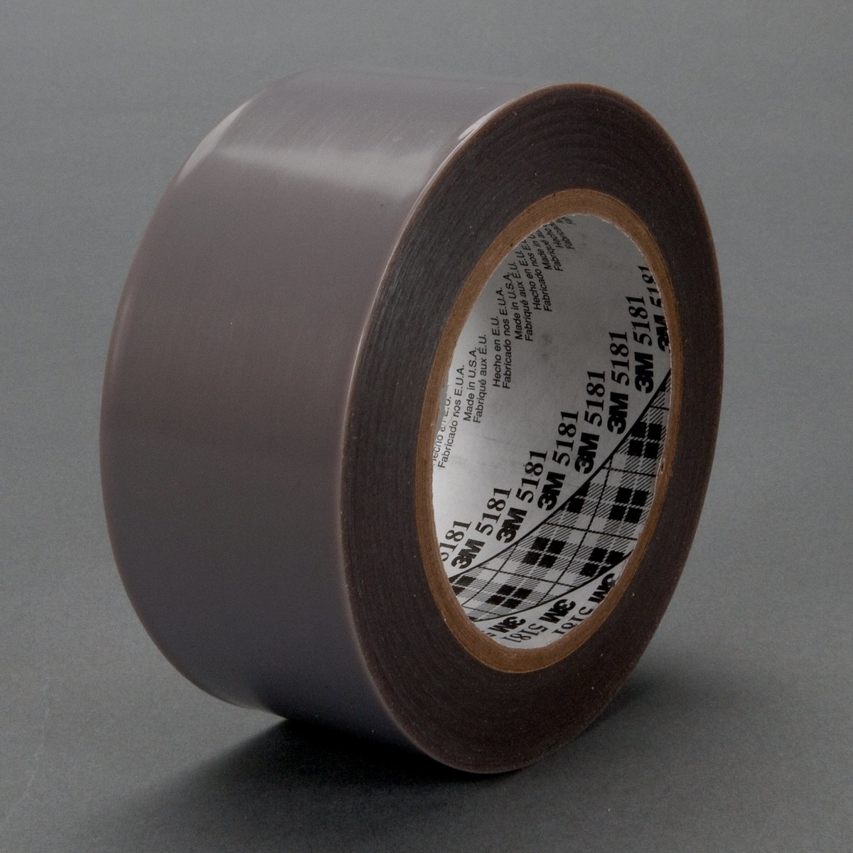3M 5181 Gray Slick Surface Tape - 3 in Width x 36 yd Length - 6.5 mil Thick - 48113