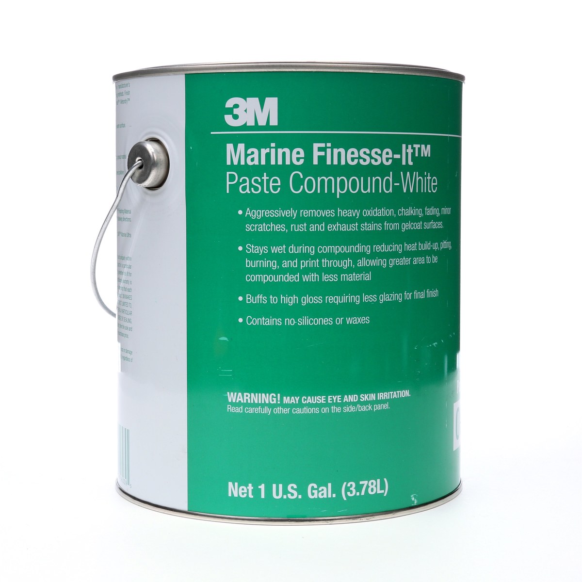 3M FinesseIt White Rubbing Compound 1 gal Paste 06039, distributed
