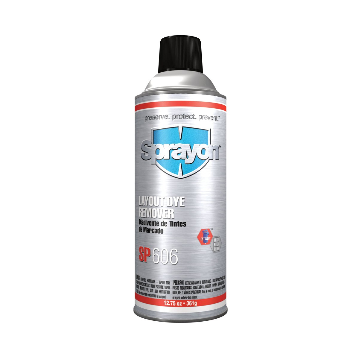 Sprayon SP606 Layout Fluid Remover - Spray 16 oz Aerosol Can - 12.75 oz Net Weight - 90606