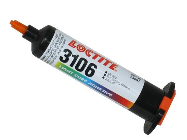 Loctite AA 3106 Clear One-Part Acrylic Adhesive - 25 ml Syringe - 23697