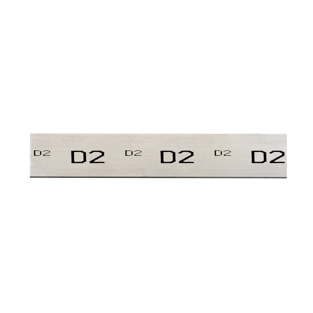 Starrett 402 D2 High Chromium Steel Precision Ground Stock - 5 in Width x 18 in Length x 1/8 in Thick - 69376
