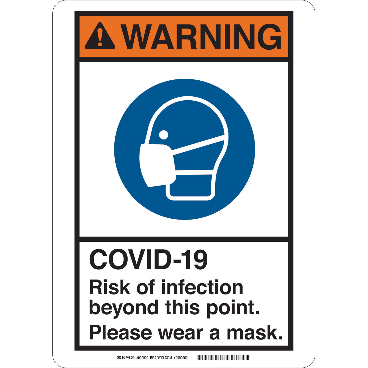 Brady 170338 Personal Hygiene Sign White B 555 10 In X 7 In Rshughes Com