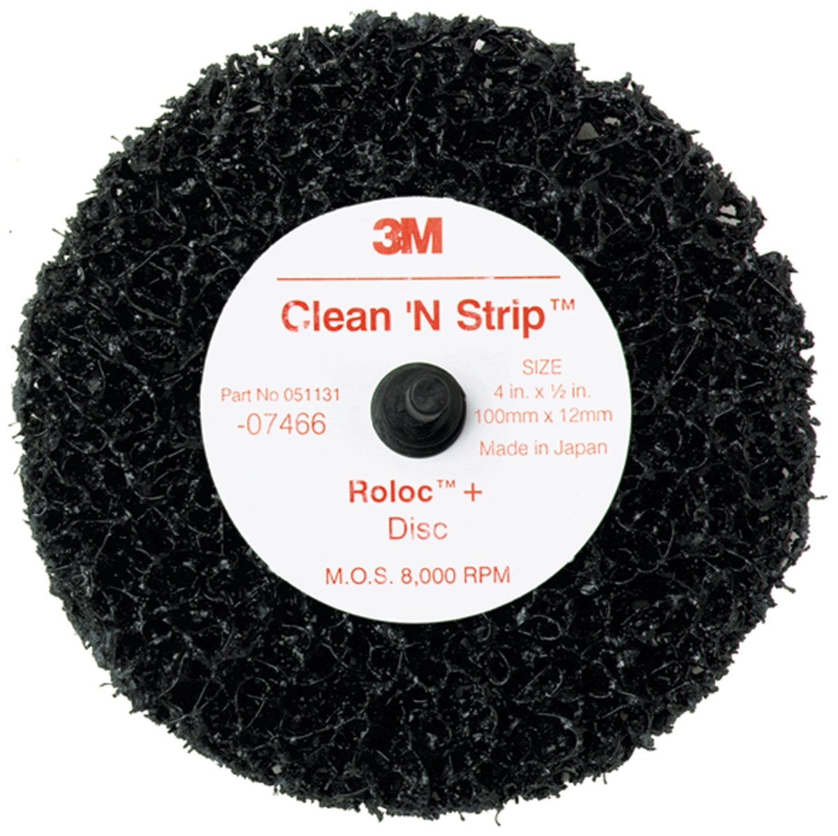 3M Scotch-Brite Quick Change Disc 07466 - 4 in - Silicon Carbide - Very Coarse