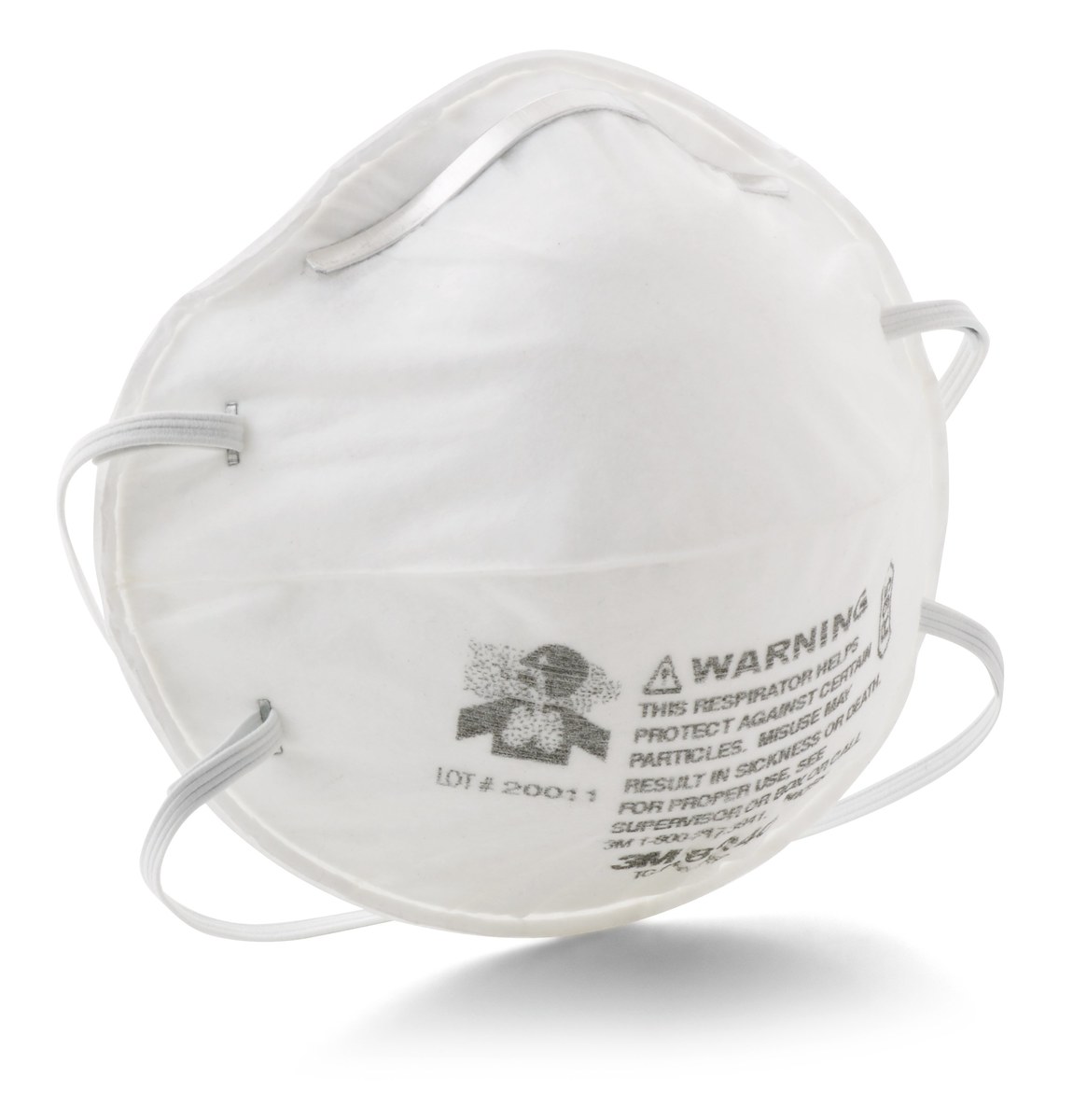 3M Particulate Respirator 66297 - White