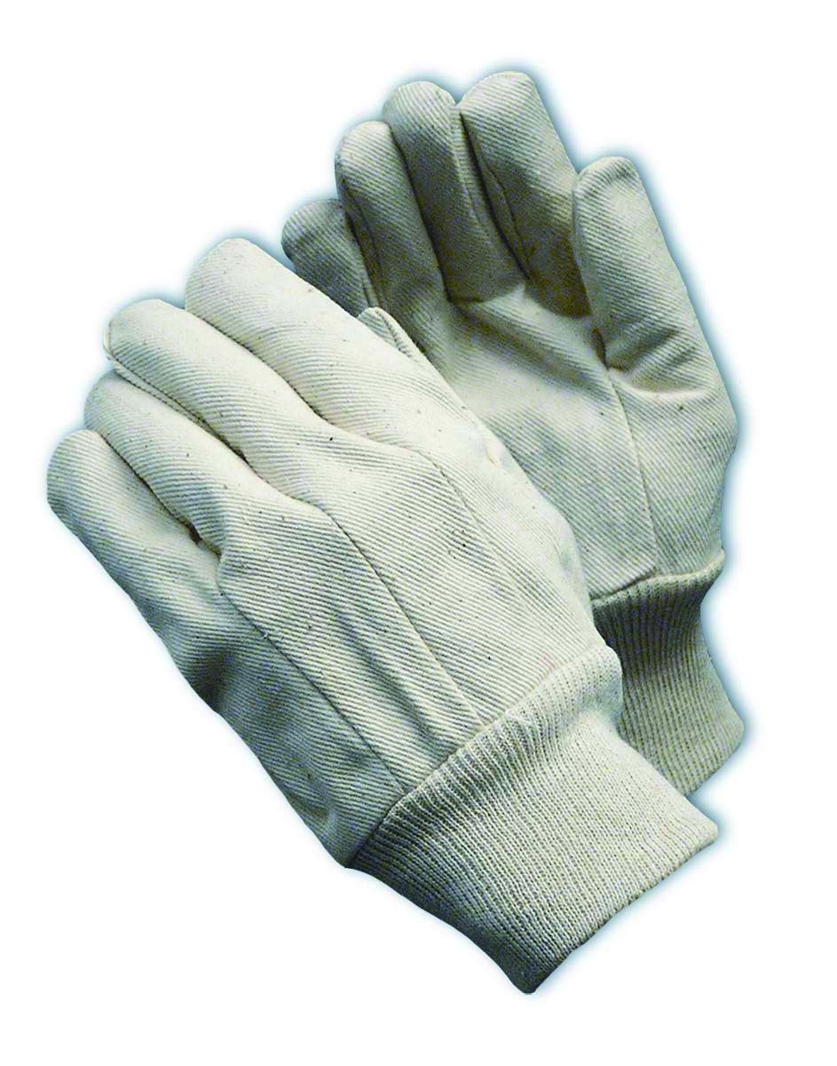 tan cotton gloves