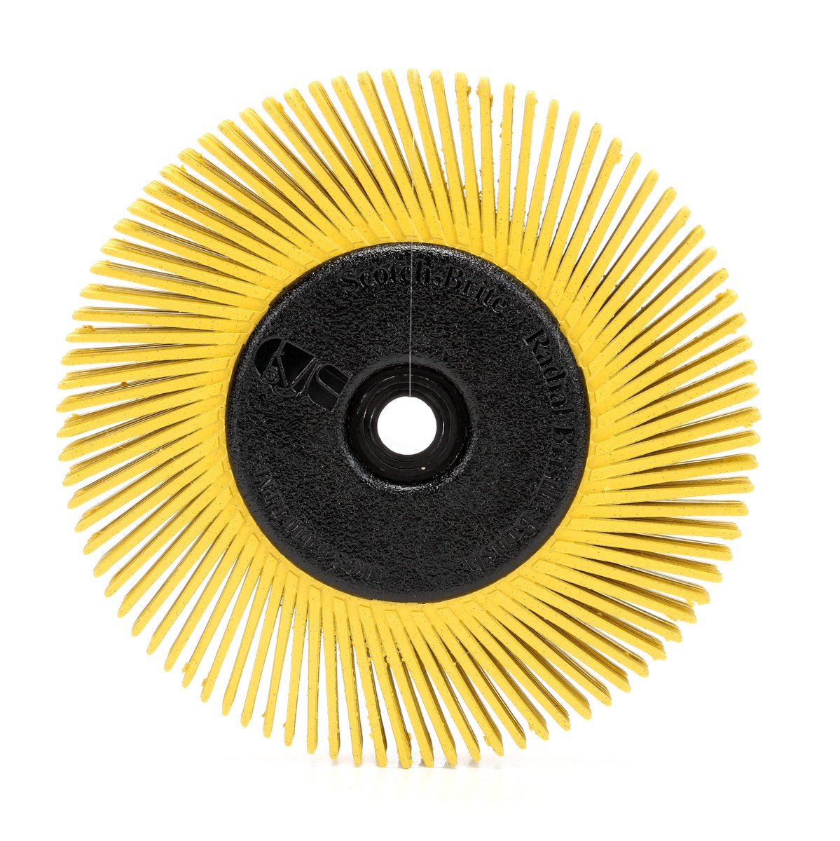 3m Scotch Brite Bb Zb Radial Bristle Brush 27606 Ceramic 6 In 80 Medium Rshughes Com