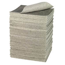 Brady Reform Gray Polypropylene 40 gal Absorbent Pad 110732 - 15 in Width - 19 in Length - 662706-89197