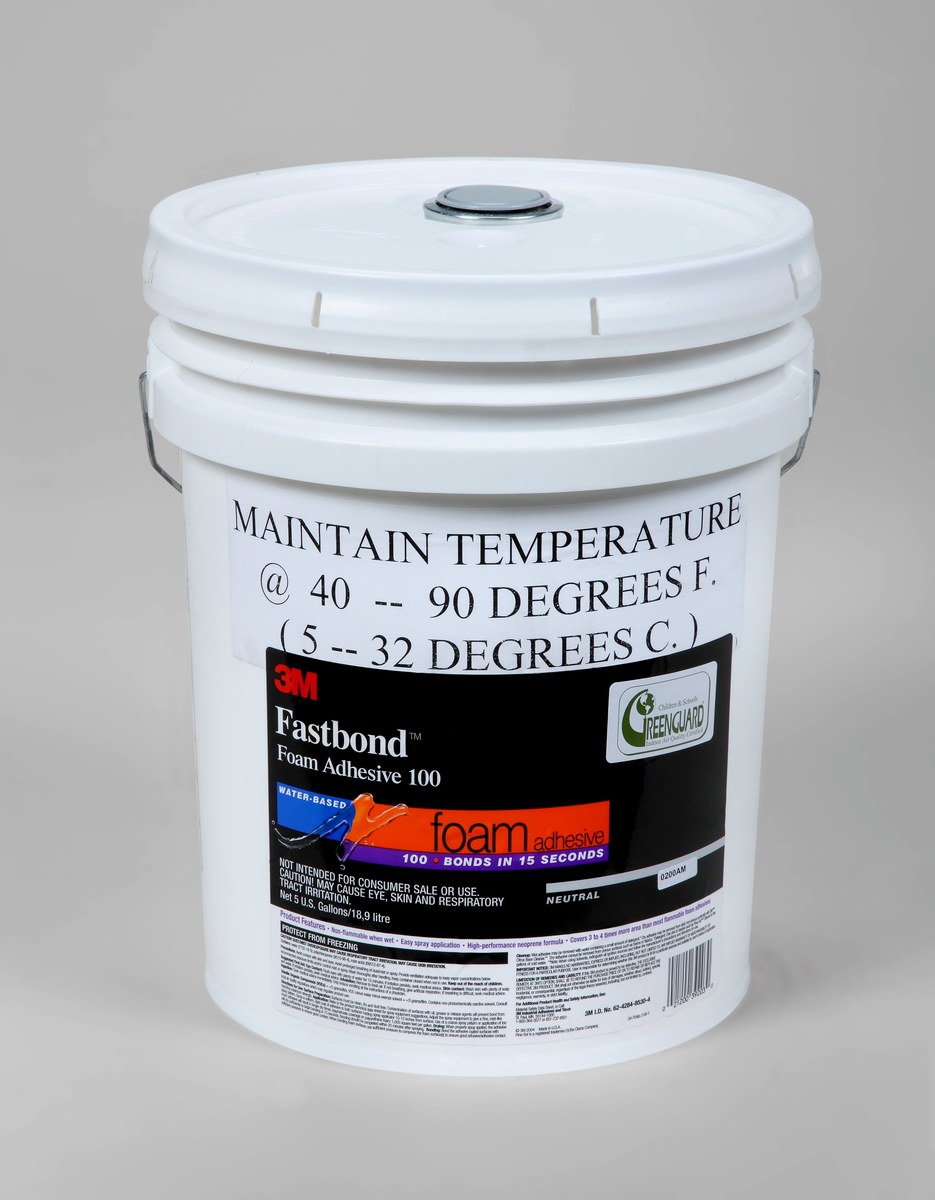 3M Fastbond 7000121392 Spray Adhesive Lavender Liquid 5 gal Pail - 41542