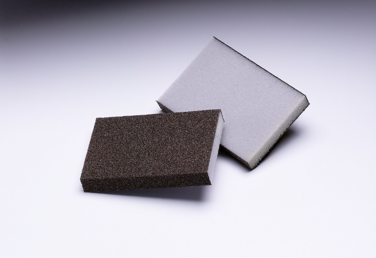 3M CP036 Sanding Sponge - 3 3/4 in x 4 3/4 in - Fine - 00631