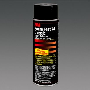 3M 74 Polyurethane Foam Orange Aerosol 24 fl oz Can - 96316 - 17.25 oz Net Weight