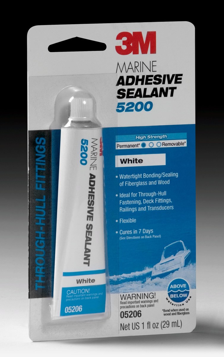 3M Marine 5200 Adhesive/Sealant White Paste 1 oz Tube - 05206