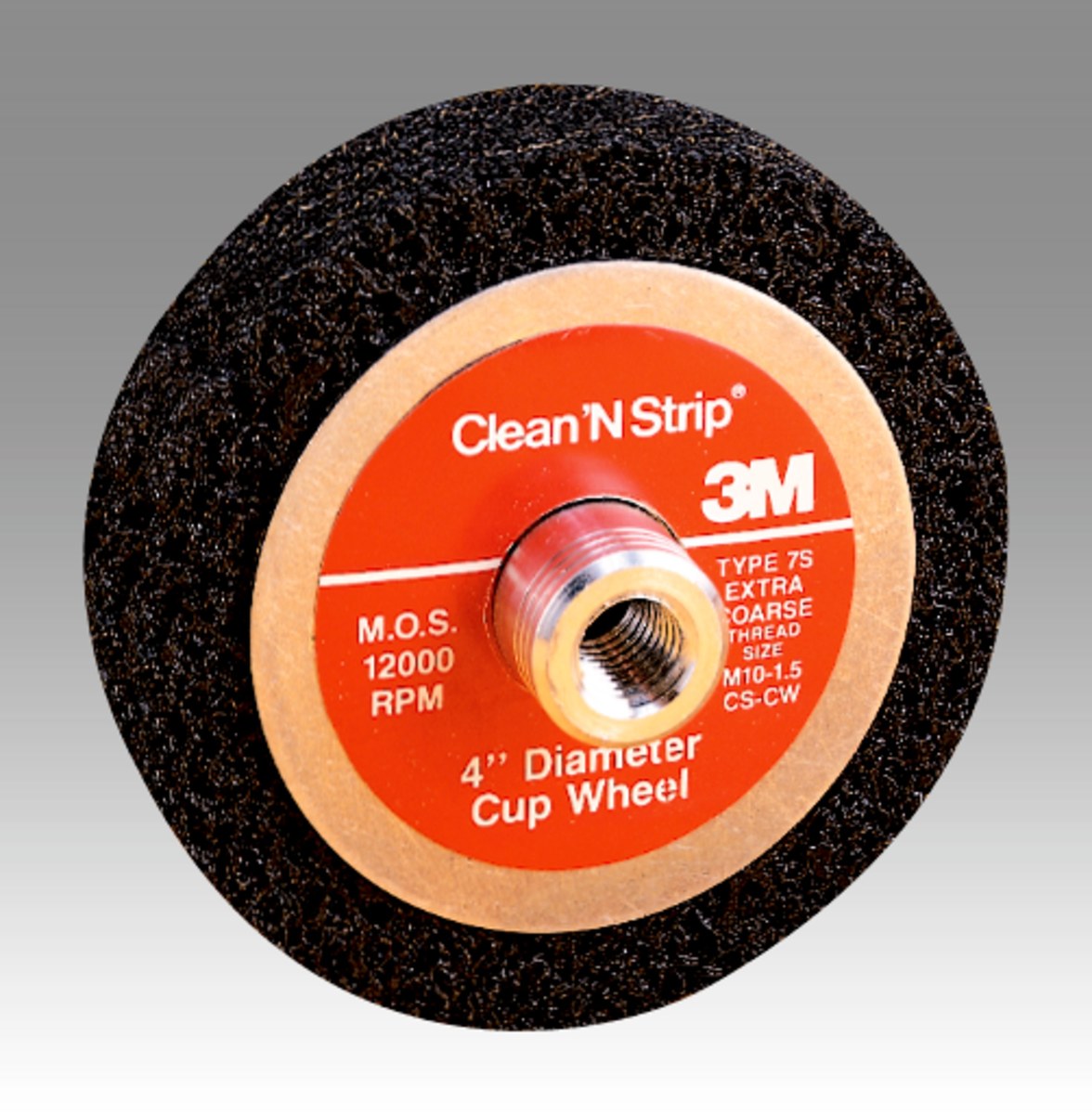 3M Scotch-Brite CS-UC Wheel Brush - 4 in Dia - 04153