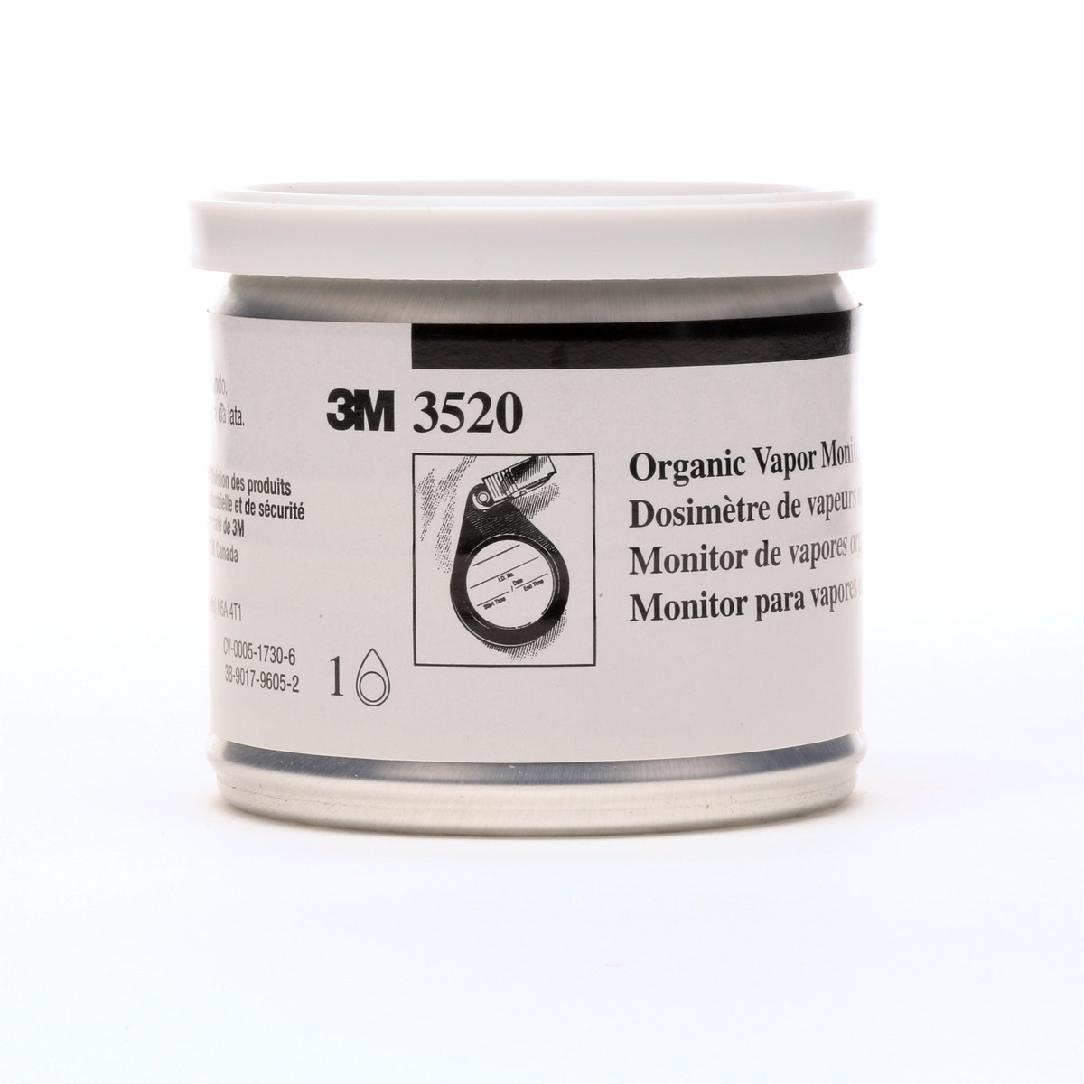 3M 3520 Air Quality Monitor & Detector - 021200-16952