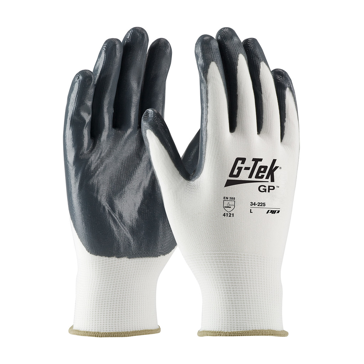 Pip G Tek Gp 34 225 Cut Resistant Gloves 34 225 M Size Medium Nylon Gray White Rshughes Com