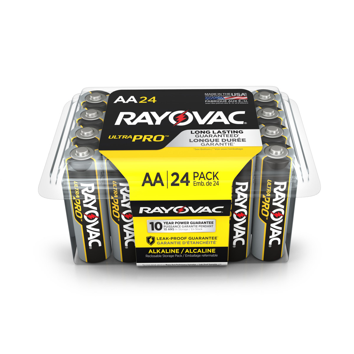 Rayovac UltraPro ALAA-24PPJ Standard Battery - AA - Alkaline - 47409