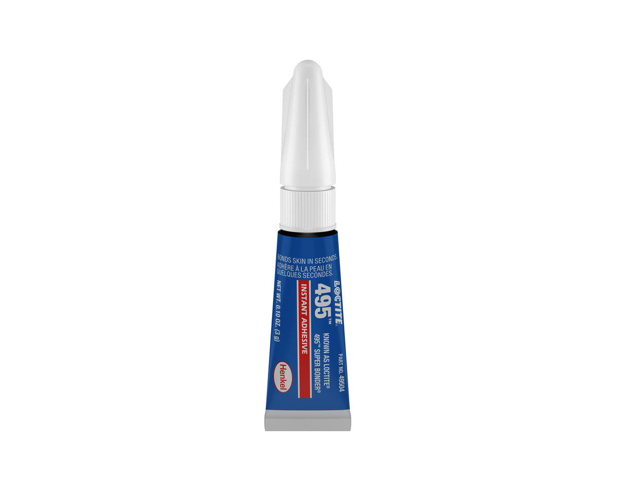 Loctite 495 Cyanoacrylate Adhesive 234072 - 3 g Tube - 49504, IDH:234072