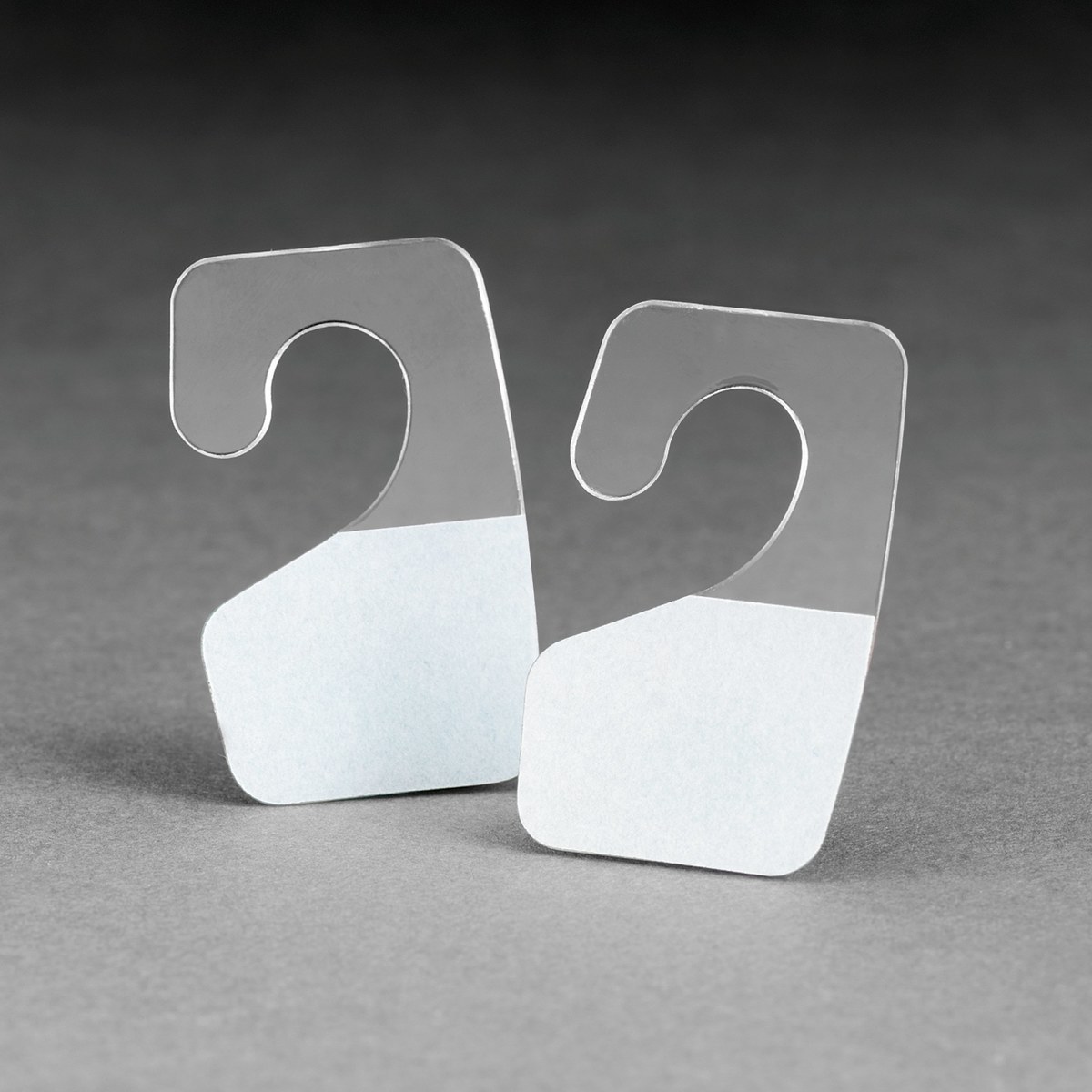 3M Scotchpad 1072 Hang Tab - 7/8 in x 1 3/8 in - Clear - 73692