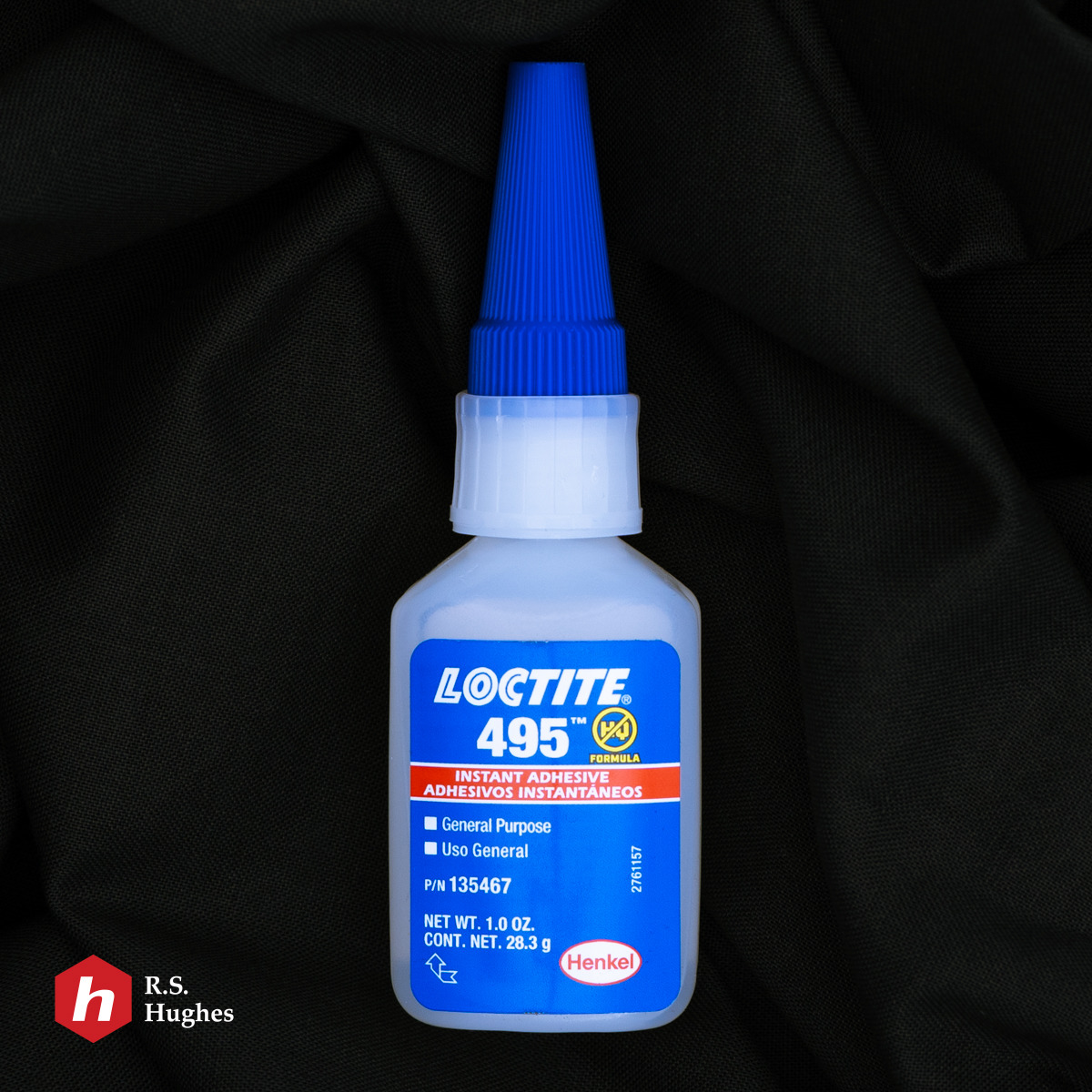 Loctite 495 Cyanoacrylate Adhesive 135467 - 1 oz Bottle - 49550, IDH:135467