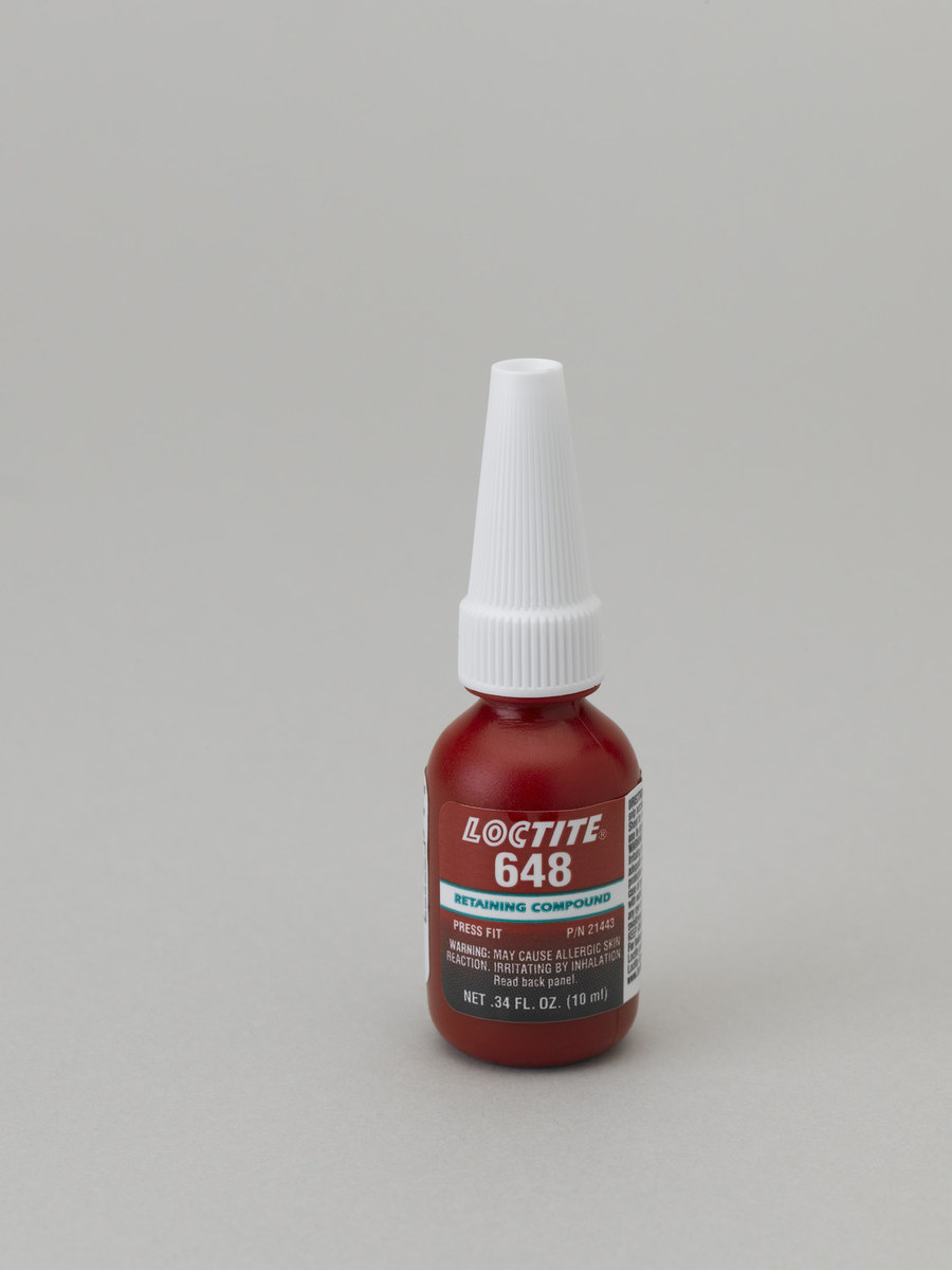 Loctite 648 Retaining Compound Green Liquid 10 ml Bottle - 21443