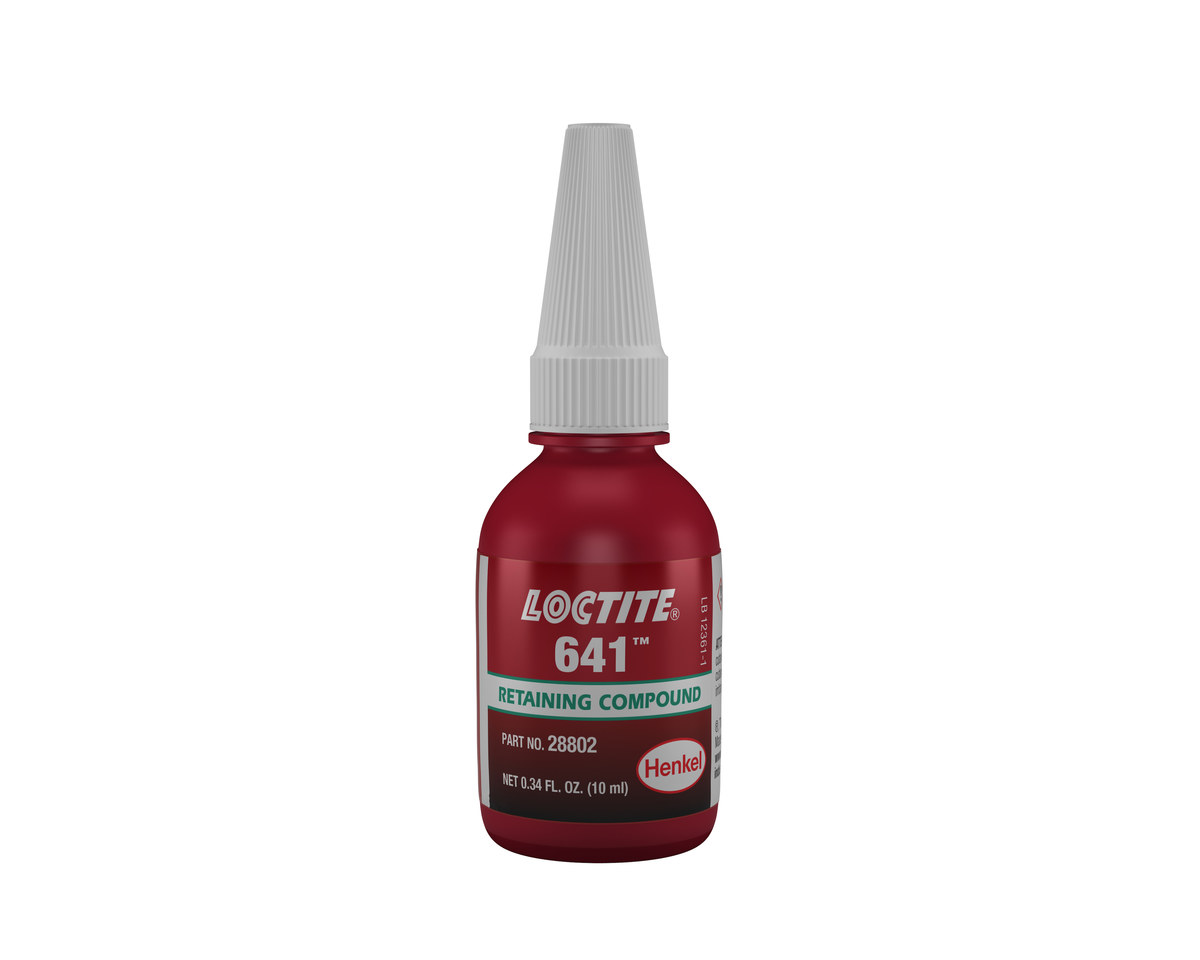 Loctite 641 Retaining Compound - 10 ml Bottle - 28802, IDH:233546