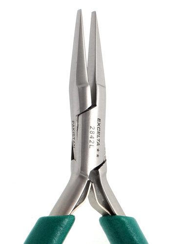 Excelta Two Star 2842L Flat Gripping Pliers - 6 in - EXCELTA 2842L