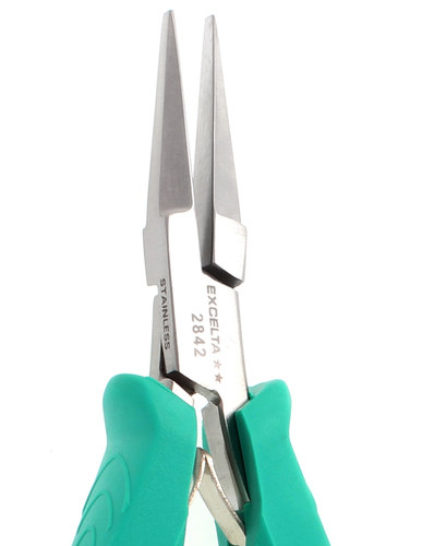 Excelta Two Star 2842 Flat Gripping Pliers - 5 3/4 in - EXCELTA 2842