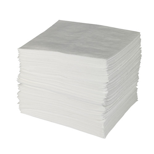 Brady Maxx White Polypropylene 24.5 gal Absorbent Pad 107703 - 15 in Width - 19 in Length - 662706-83251