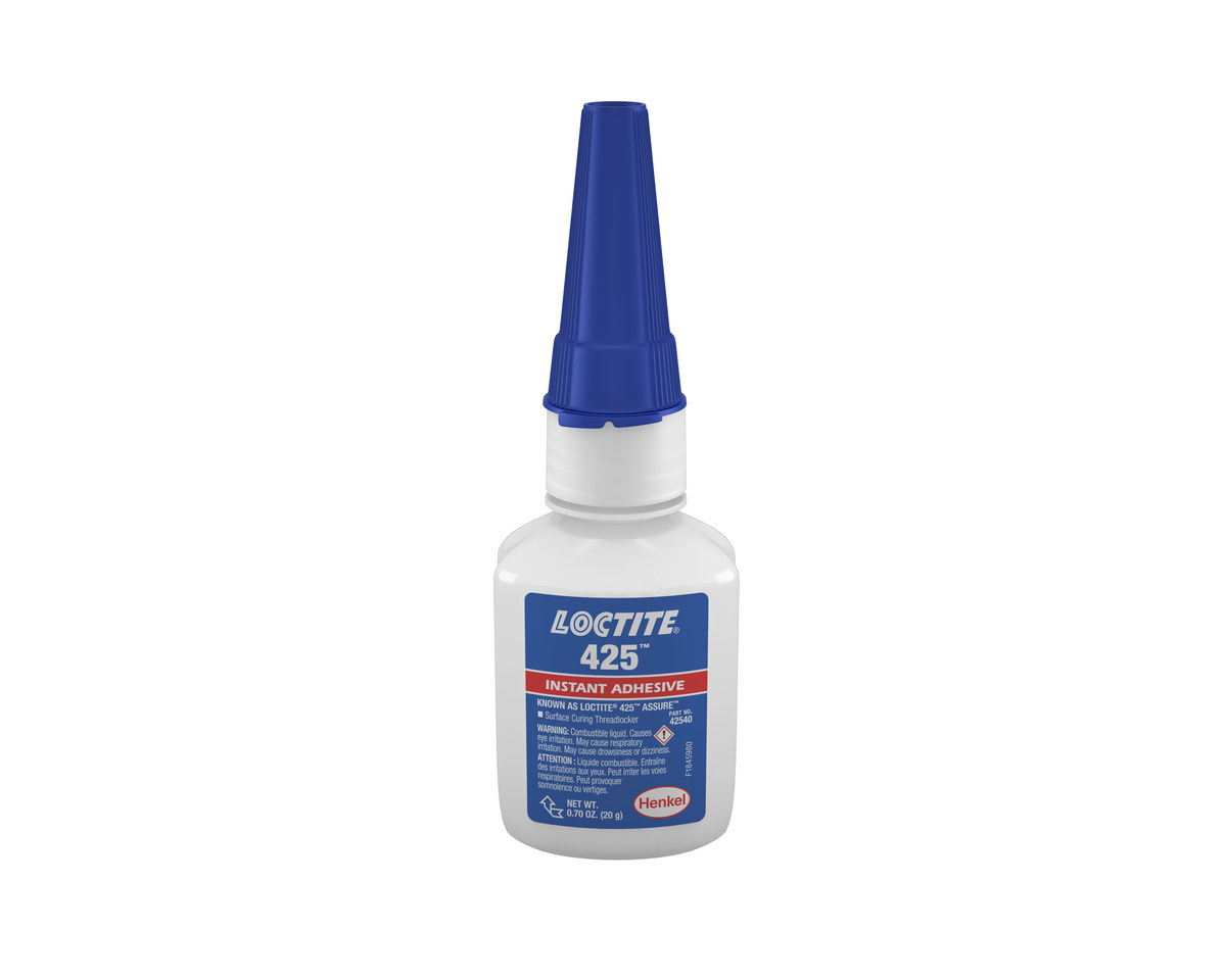 Loctite 425 Cyanoacrylate Adhesive 20 g Bottle 42540, IDH135461