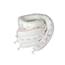 Brady SPC White Polypropylene 71 gal Absorbent Boom 107831 - 8 in Width - 10 ft Length - 662706-14094