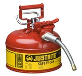image of Justrite Accuflow Safety Can 7210120 - Red
