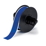 image of Brady B30C-1125-569-BL Printer Label Roll - 1.125 in x 100 ft - Polyester - Blue - B-569 - 21019
