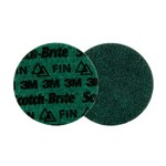 image of 3M Scotch-Brite PN-DH Precision Shaped Ceramic Green Precision Surface Conditioning Hook & Loop Disc - Fine - 4-1/2 in Diameter - 89255