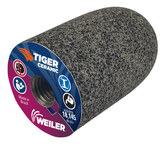 image of Weiler Tiger Ceramic Abrasive Plug - 2 in Length - 5/8-11 UNC Center Hole - 68406