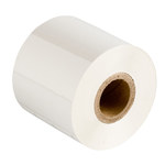 image of Brady R6800-WT White Printer Ribbon Roll - 2.36 in Width - 984 ft Length - Roll - 662820-89941