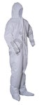 image of Epic Cleanroom Coveralls 206893-L - Size Large - Non-Woven Fabric - ISO Class 6 - White