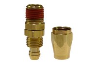 image of Coilhose Reusable Swivel Connectrion PSM0504-DL - 1/4 in MPT Thread - Polyurethane - 10090