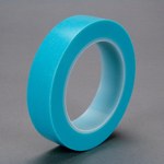 image of 3M Scotch 4737 High Temperature Fine Line Blue Painter's Tape - 1 1/2 in Width x 36 yd Length
