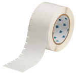 image of Brady THT-149-430-10 Die-Cut Printer Label Roll - 0.5 in x 1/2 in - Polyester - Clear - B-430 - 62285