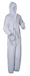 image of Epic Cleanroom Coveralls 226853-L - Size Large - Polyethylene/Polypropylene - ISO Class 6 - White