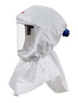 image of 3M Versaflo S-Series S-655 White Standard Polypropylene Headpiece Assembly - 051131-17093