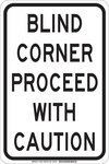 image of Brady B-555 Aluminum Rectangle White Stop Signs, Traffic Control Signs & Banners Sign - 12 in Width x 18 in Height - 129468