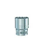 image of Dewalt DWMT75439OSP 1 1/4 in Socket - Chrome Vanadium Steel - 3/4 in 12 Point Drive - 2 7/32 in Length - 54391