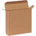 image of Kraft Reverse Tuck Folding Cartons - 1.3125 in x 5.625 in x 5.625 in - 3261