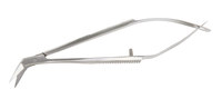 image of Excelta Two Star 349B Self-Opening Angulated Stainless Steel Scissor - 3 1/2 in - EXCELTA 349B