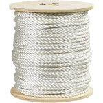 image of White Polyester Rope - 1/4 in Thick - 9707