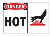 image of Brady B-120 Fiberglass Reinforced Polyester Rectangle Yellow Equipment Safety Sign - 14 in Width x 10 in Height - 62753