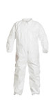 image of Dupont Cleanroom Coveralls IC181SWHLG00250C - Size Large - White